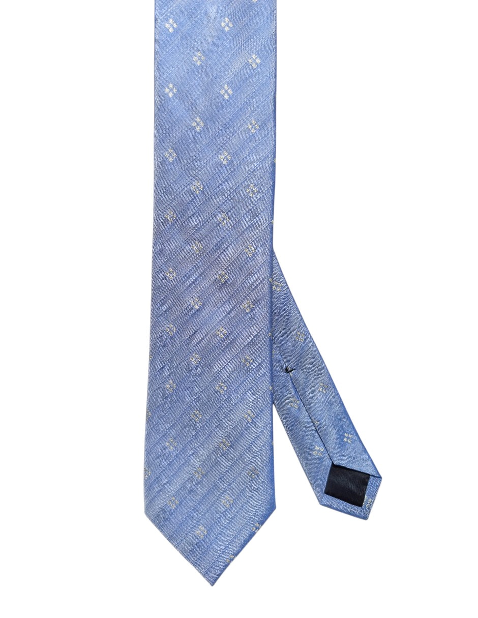 Corbata regular de seda estampado floral para hombre Corbata regular de seda estampado floral para hombre