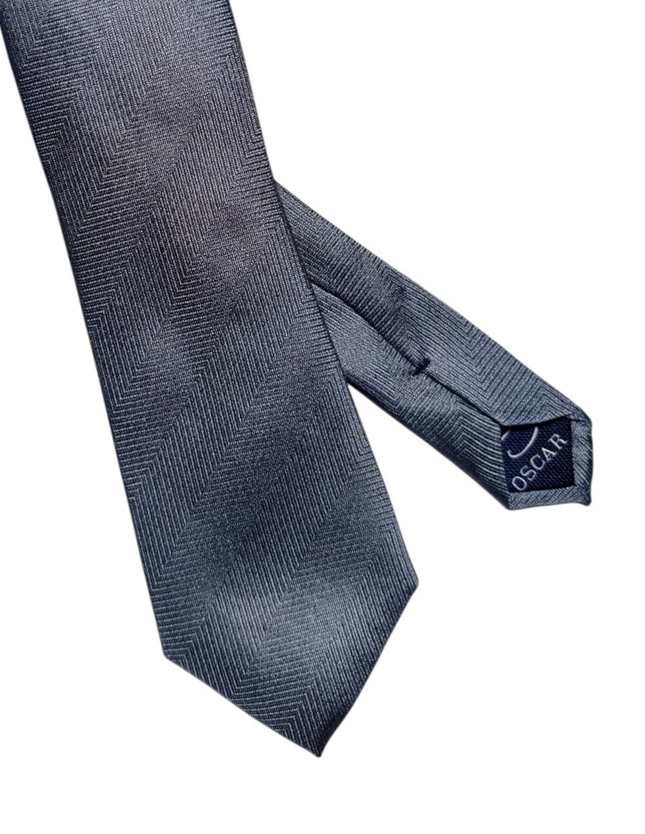 Corbata Oscar De La Renta regular de seda estampado gráfico para hombre 2