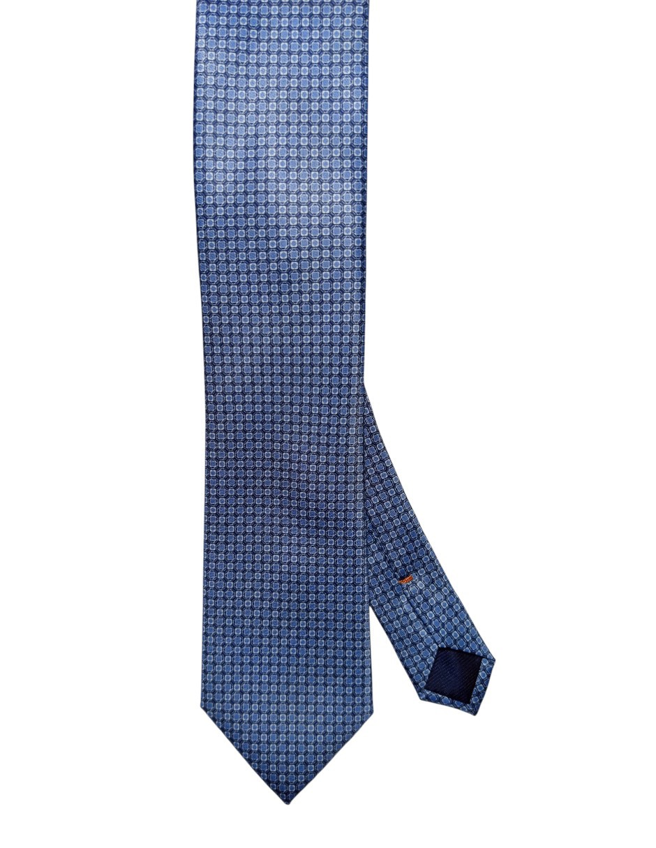 Corbata regular de seda estampada para hombre Corbata regular de seda estampada para hombre