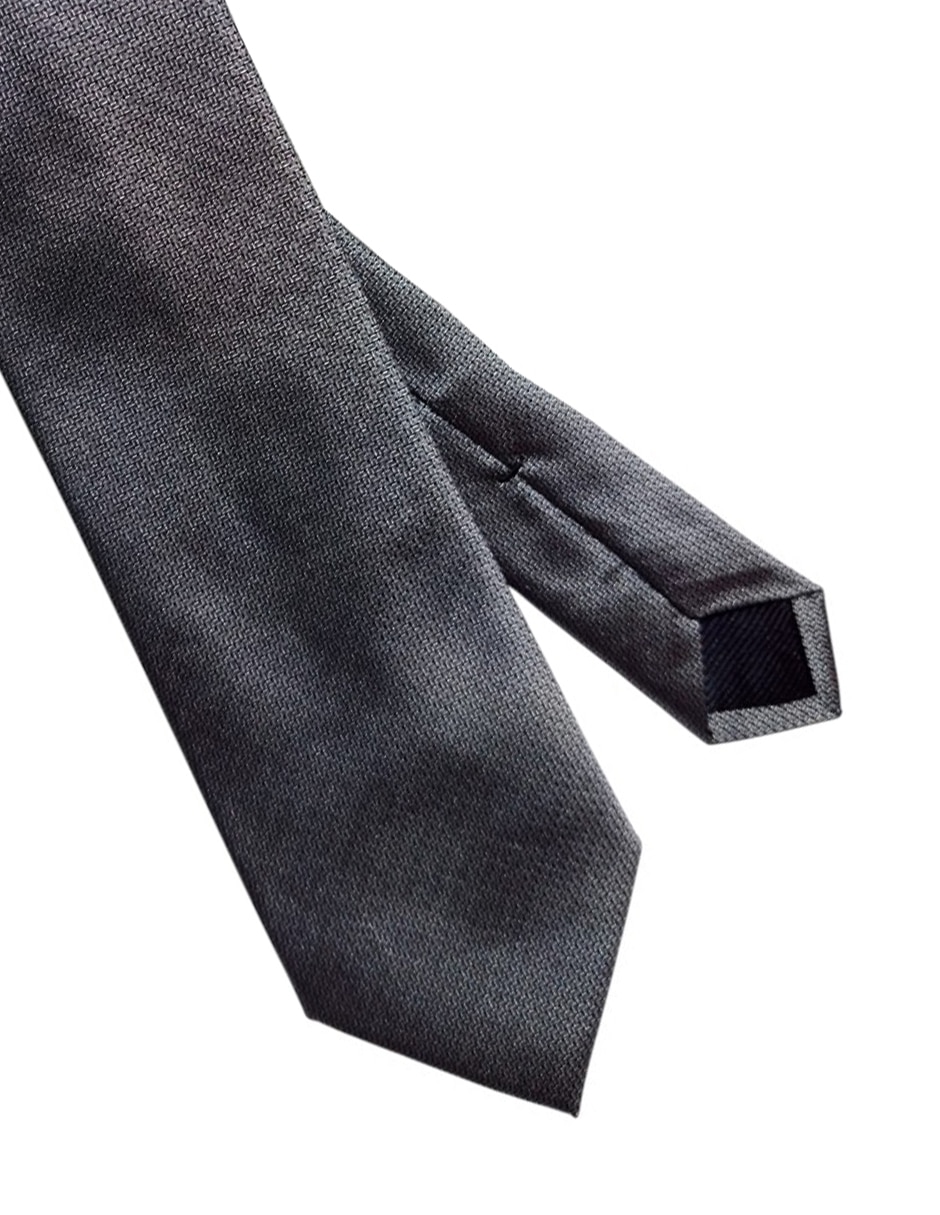 Corbata regular de seda estampado para hombre 2