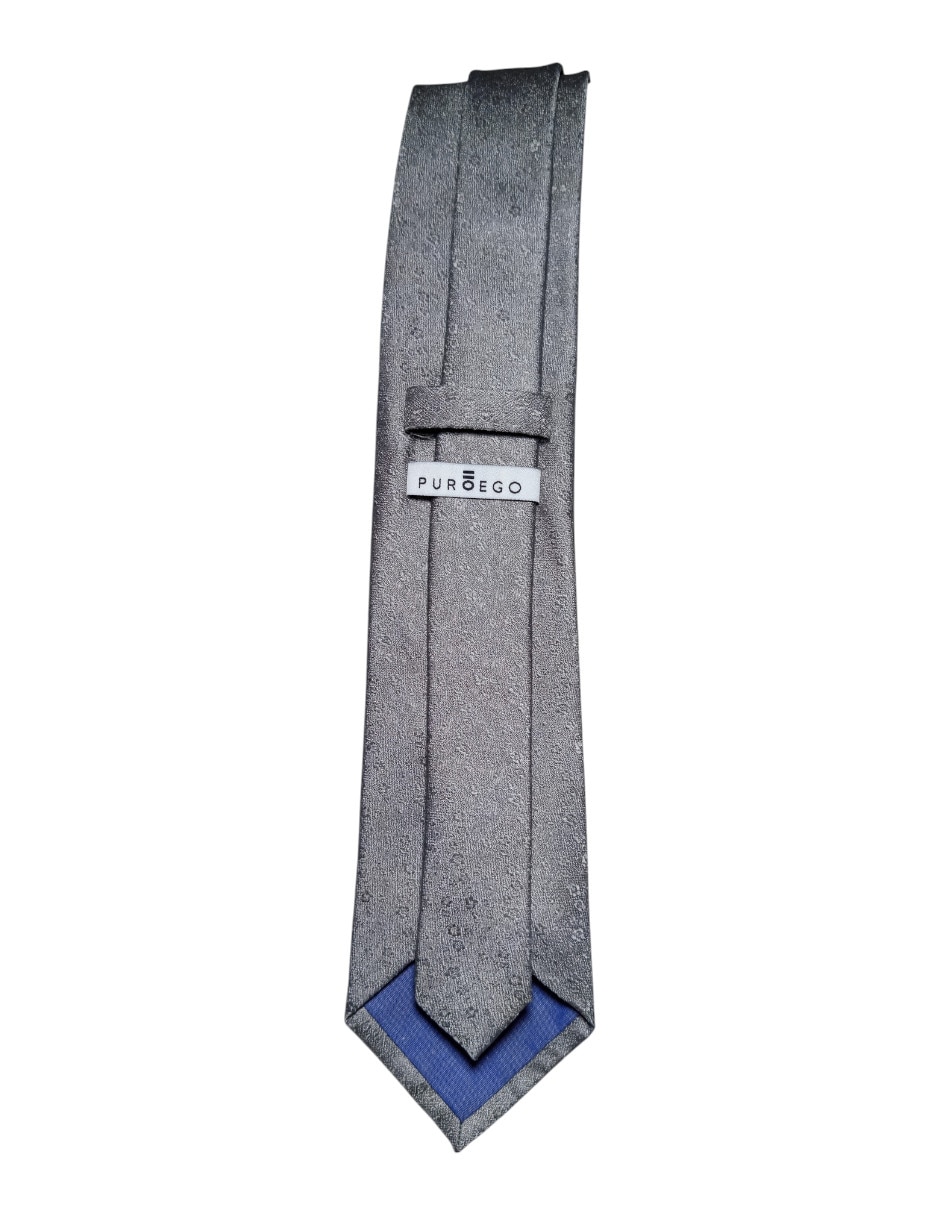 Corbata Puroego regular de seda para hombre