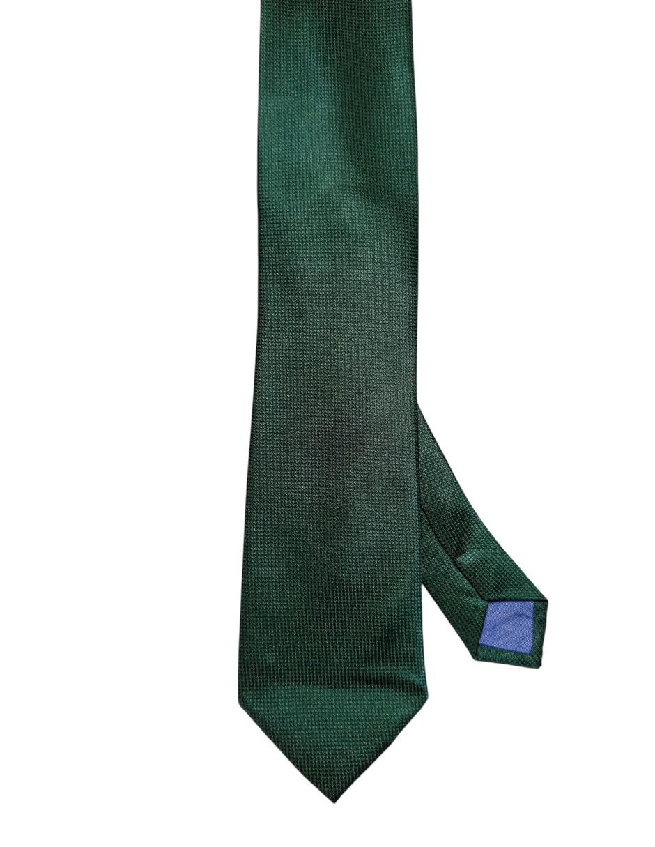 Corbata regular de seda estampada para hombre Corbata regular de seda estampada para hombre