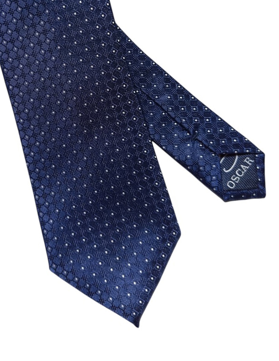Corbata Oscar De La Renta regular de seda estampada para hombre 2