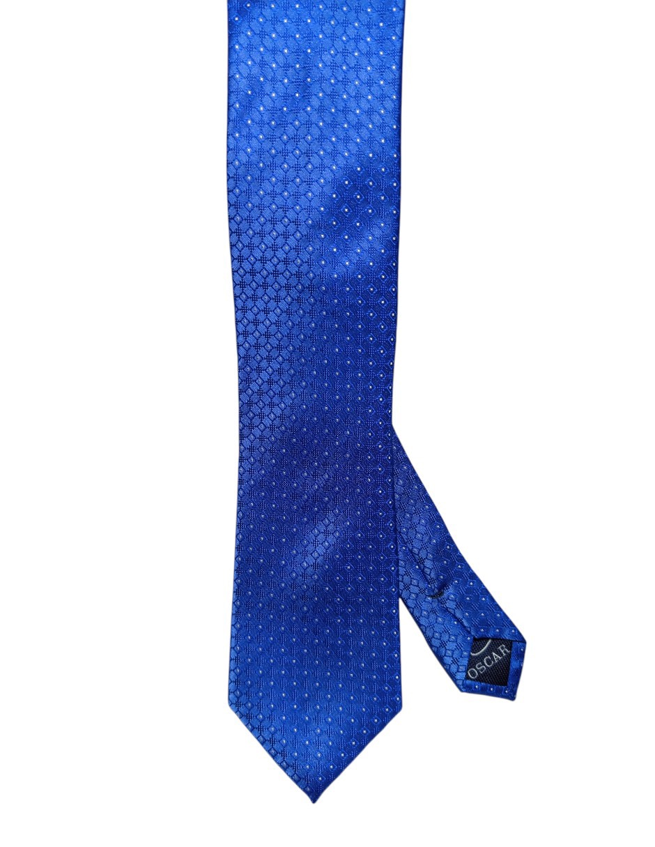 Corbata Oscar De La Renta regular de seda estampada para hombre Corbata Oscar De La Renta regular de seda estampada para hombre