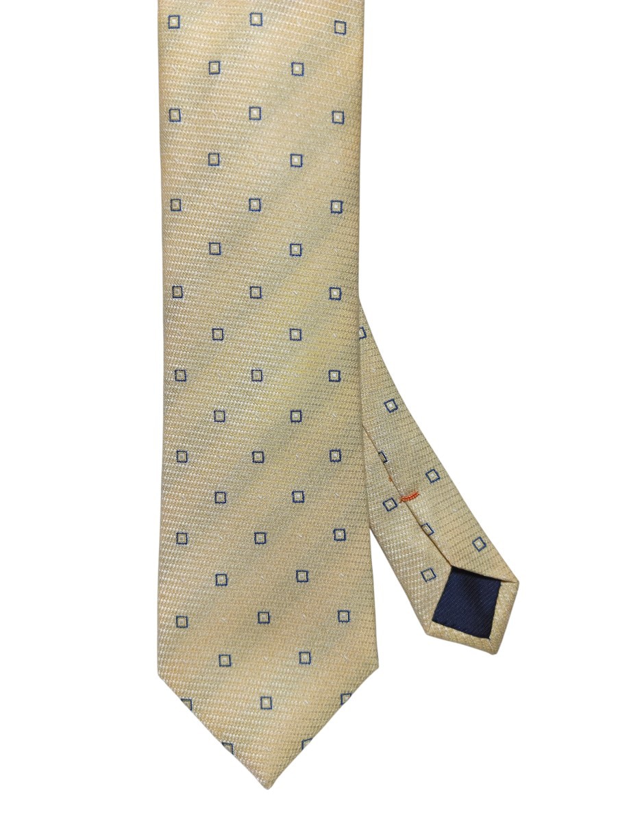 Corbata regular de seda para hombre