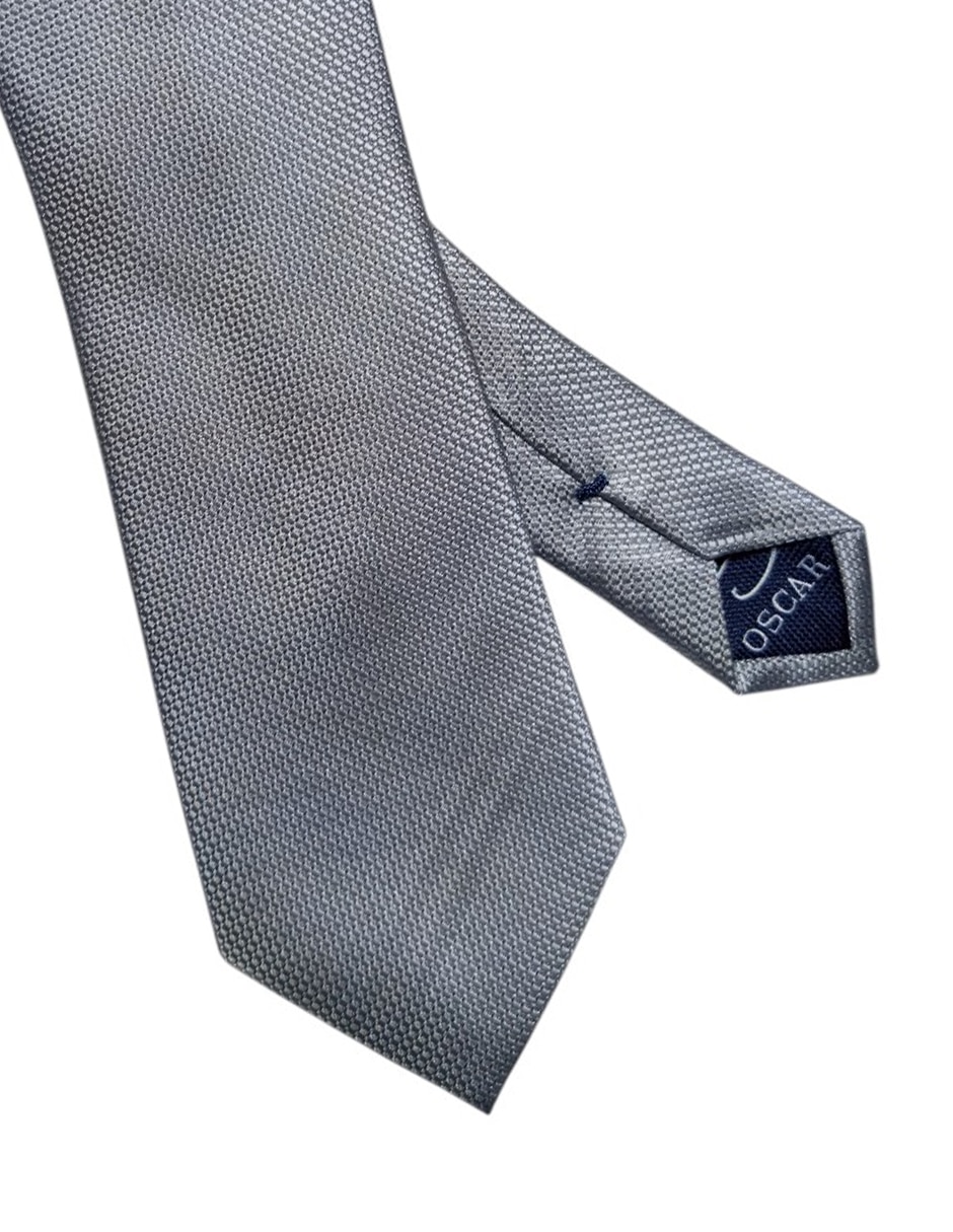 Corbata regular de seda estampado para hombre 3