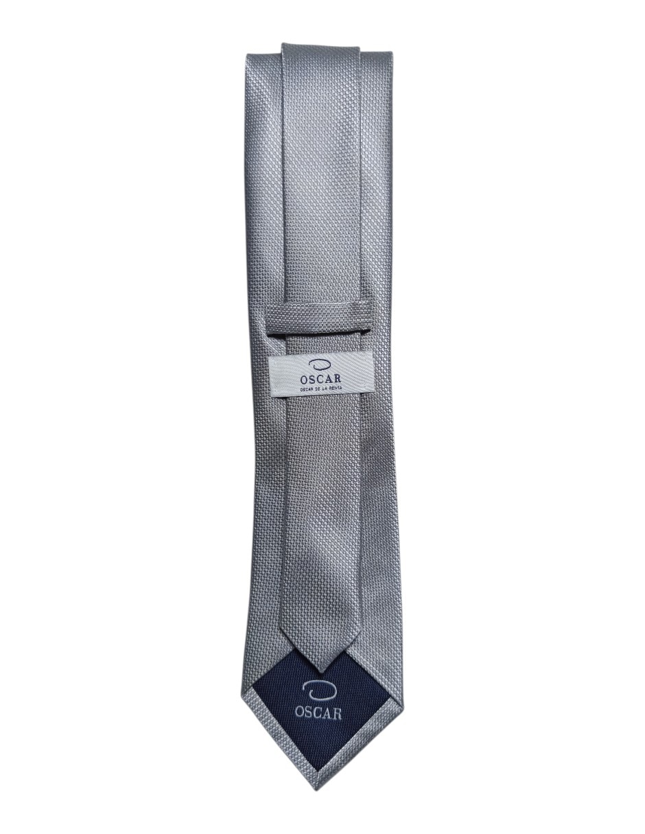 Corbata regular de seda estampado para hombre 2