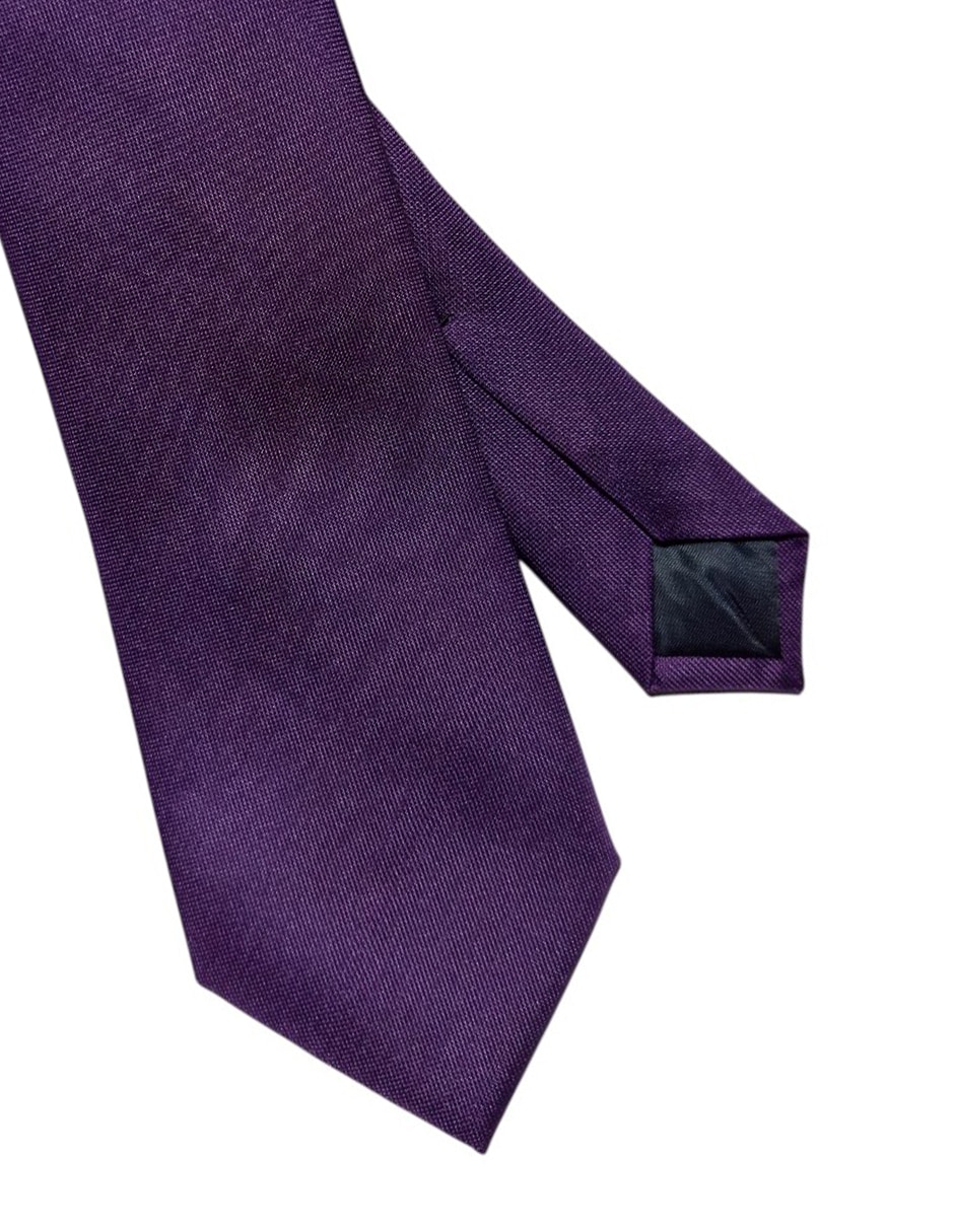 Corbata regular de seda para hombre 3