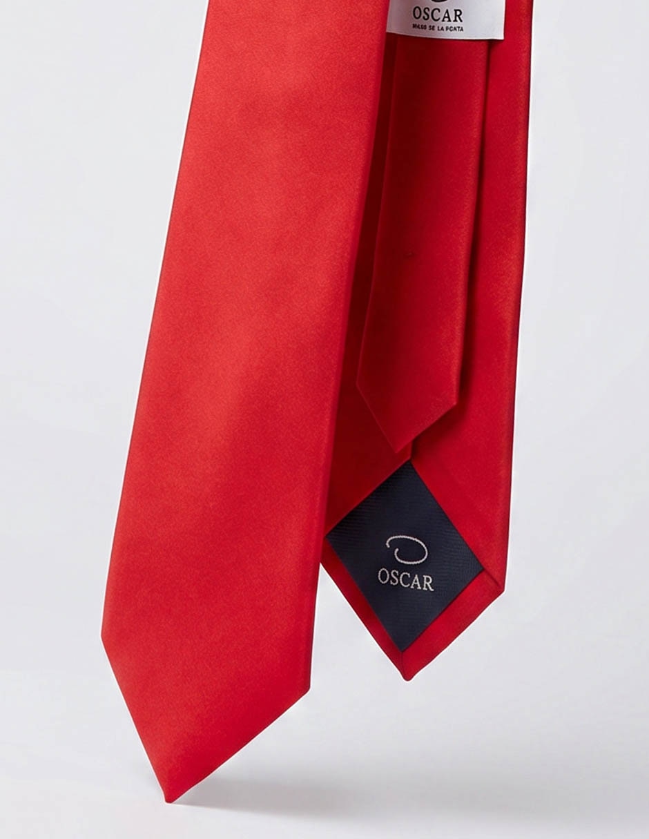 Corbata Oscar de la Renta regular de seda estampado a rayas para hombre