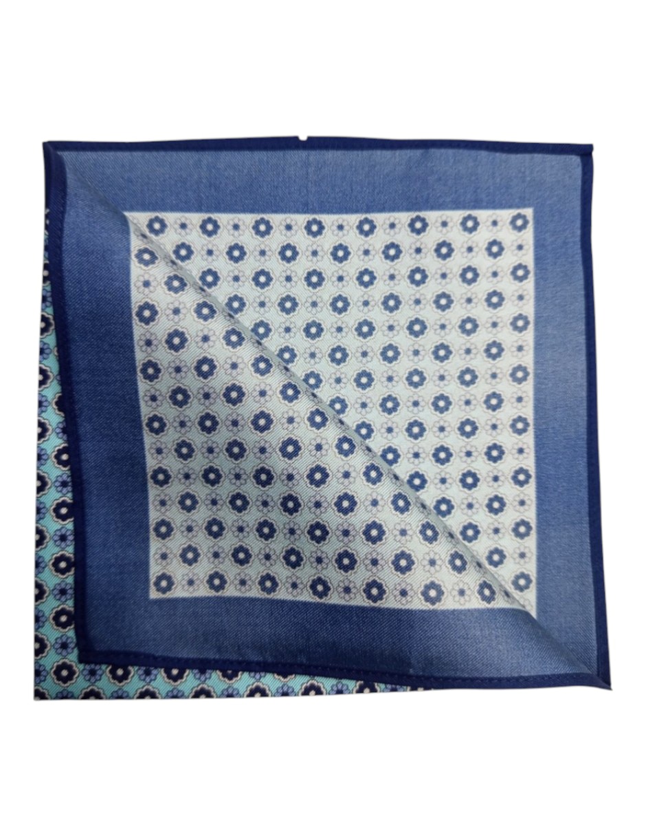 Pañuelo floral ind seda 3