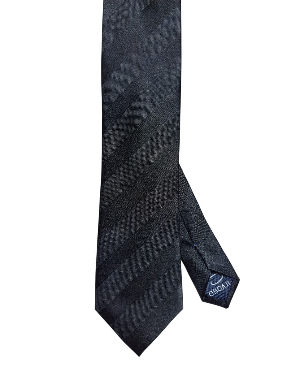 Corbata Oscar De La Renta regular de seda estampada a rayas para hombre Corbata Oscar De La Renta regular de seda estampada a rayas para hombre