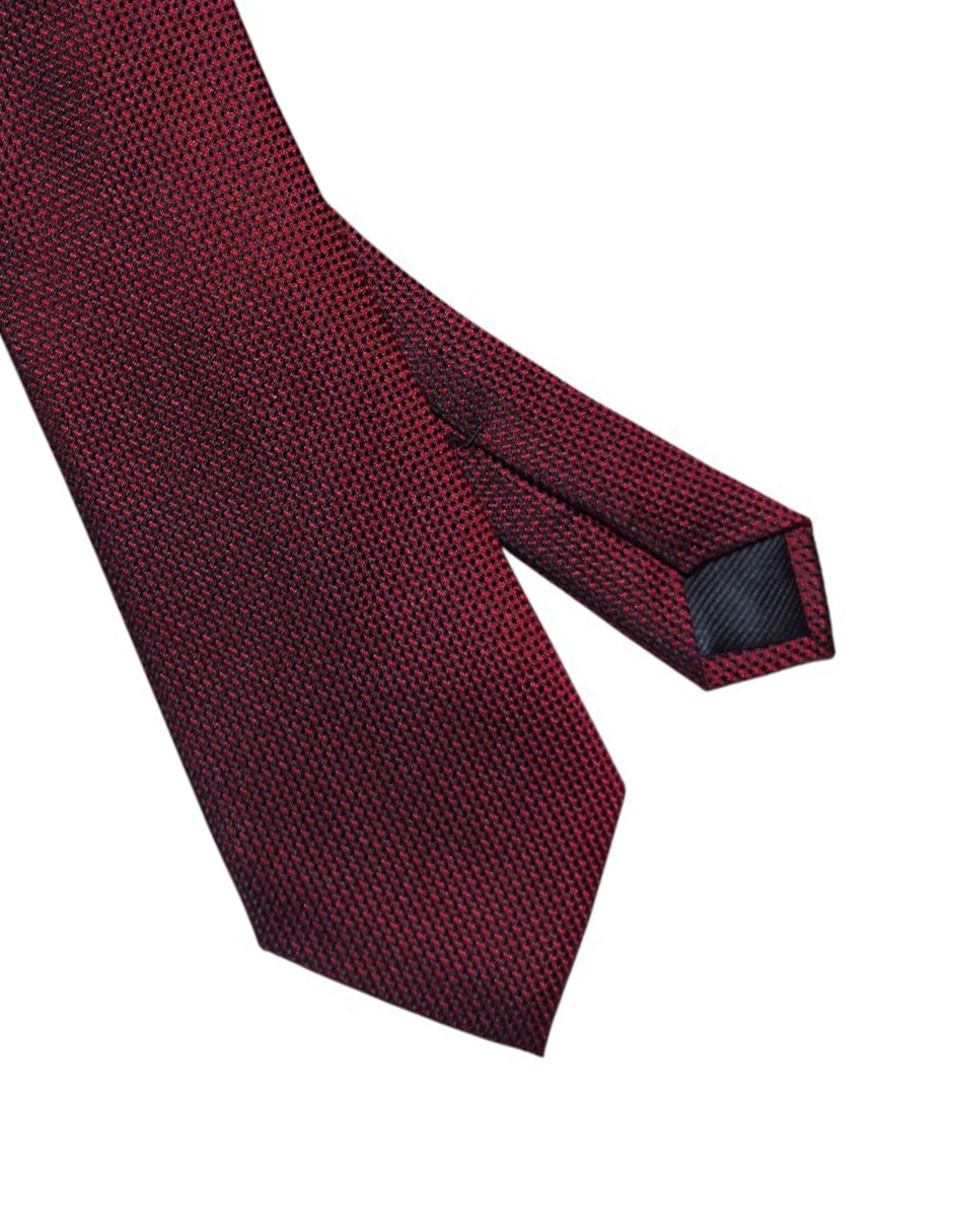 Corbata regular de seda estampado para hombre 3