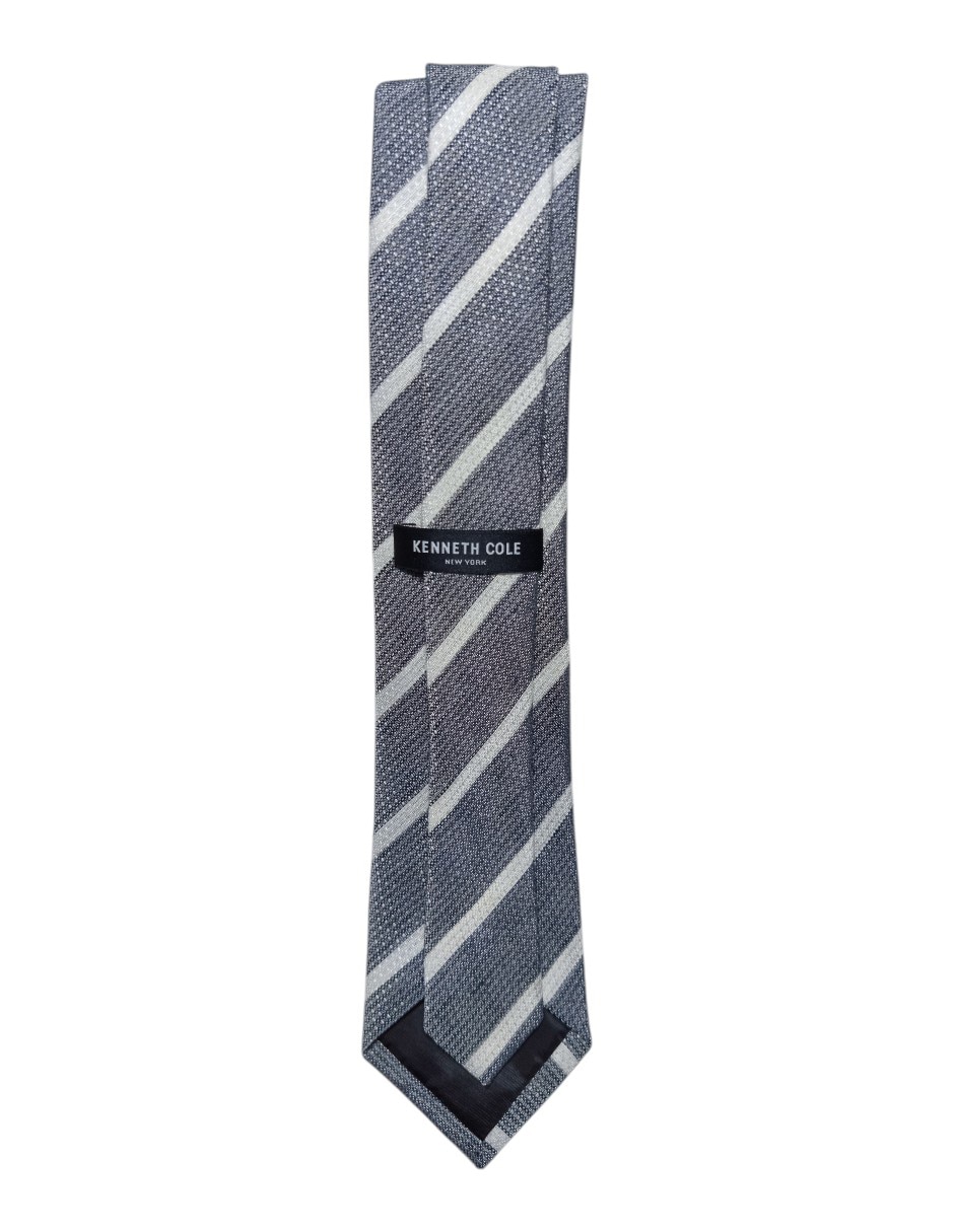 Corbata Kenneth Cole regular de seda para hombre