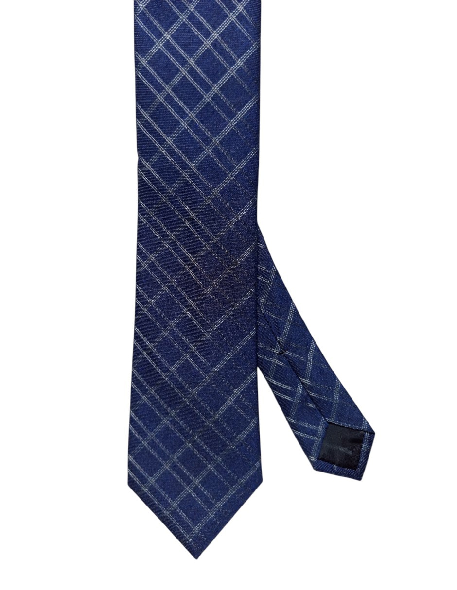 Corbata regular de seda para hombre