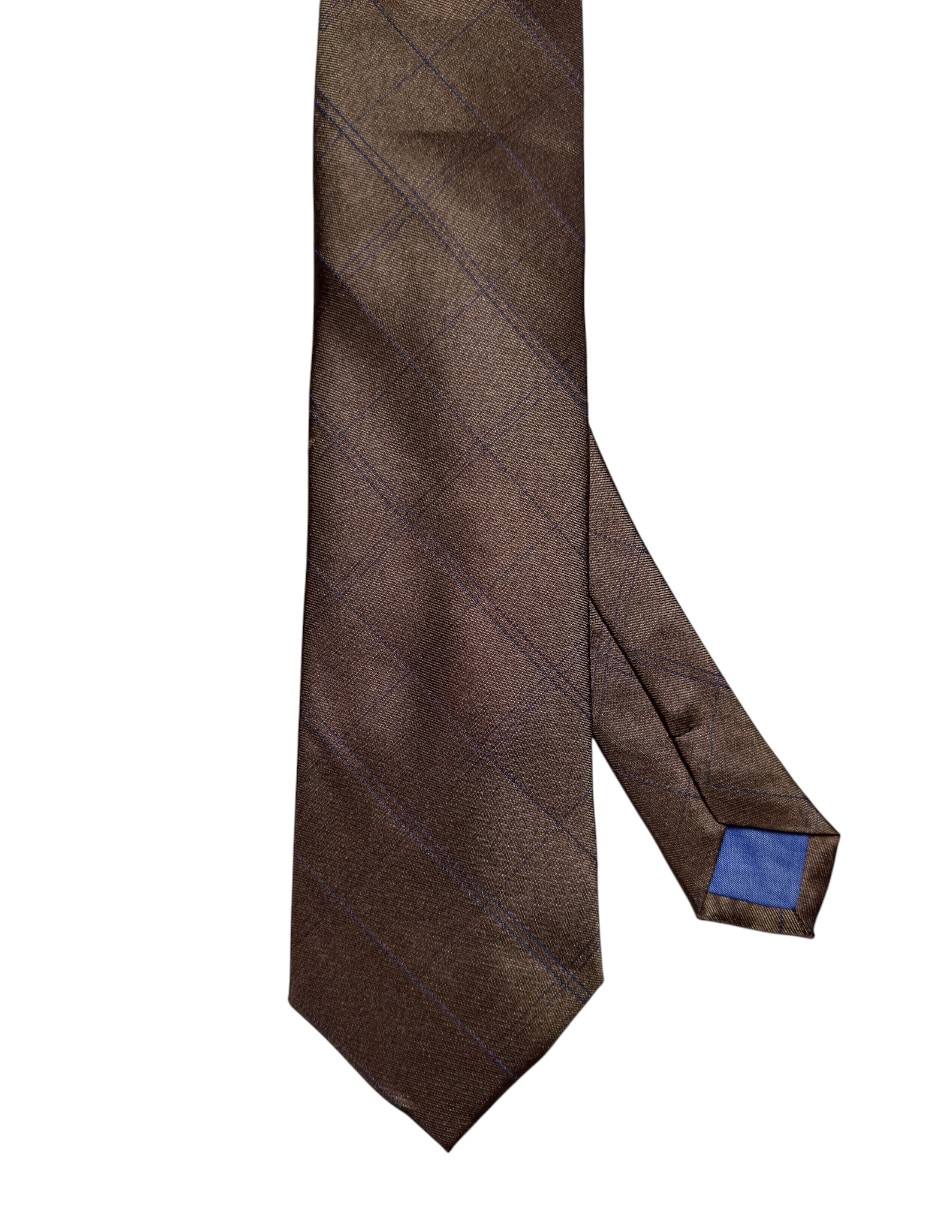 Corbata a cuadros regular seda Corbata a cuadros regular seda