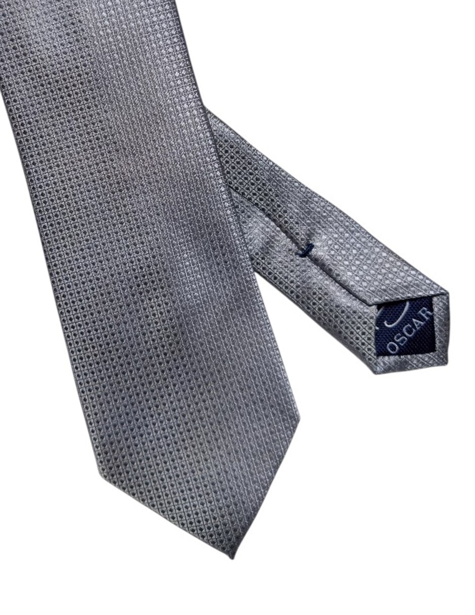 Corbata Oscar De La Renta regular de seda estampado gráfico para hombre 2