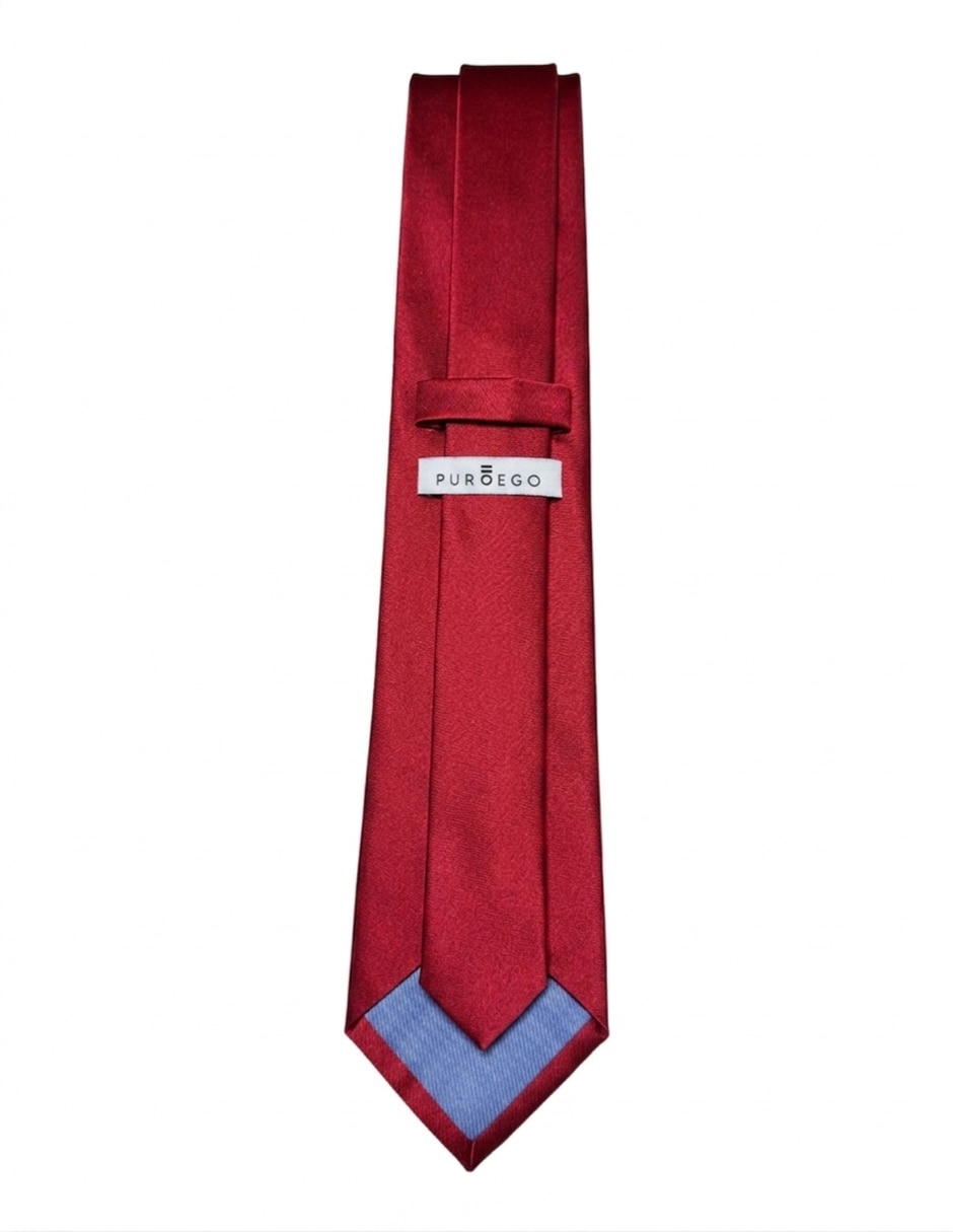 Corbata Puroego regular de seda para hombre