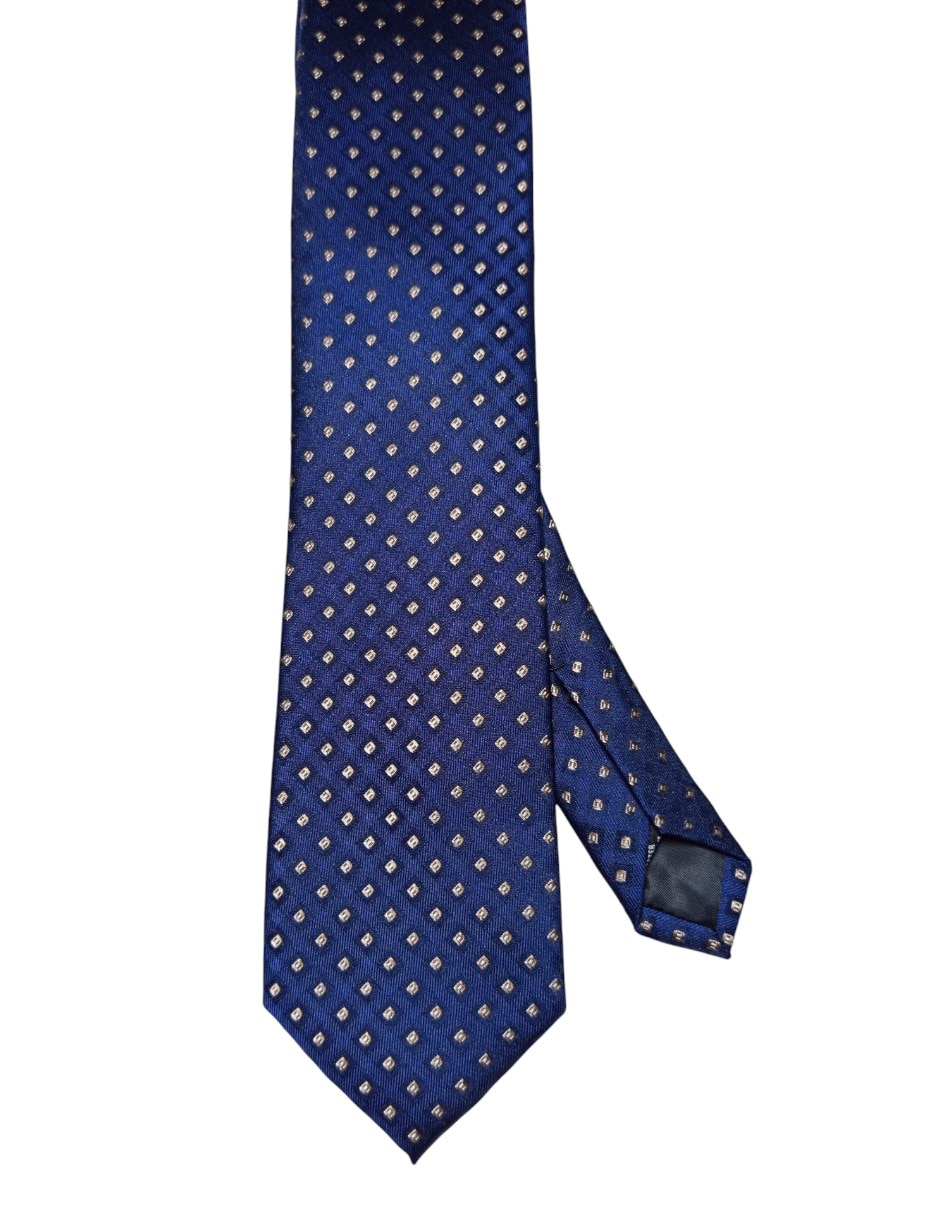 Corbata regular de seda estampado gráfico para hombre Corbata regular de seda estampado gráfico para hombre