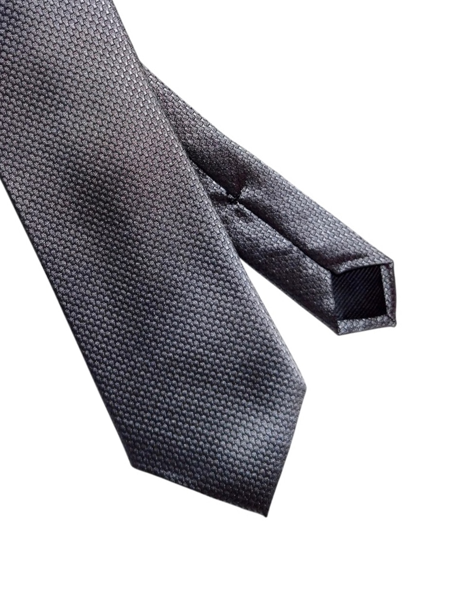 Corbata regular de seda estampado para hombre 2