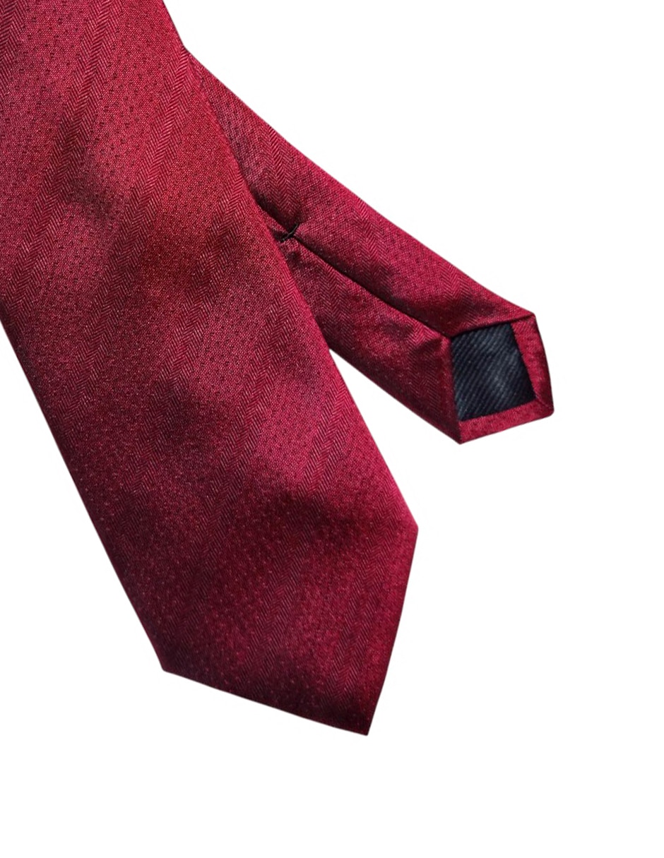 Corbata regular de seda estampado para hombre 2