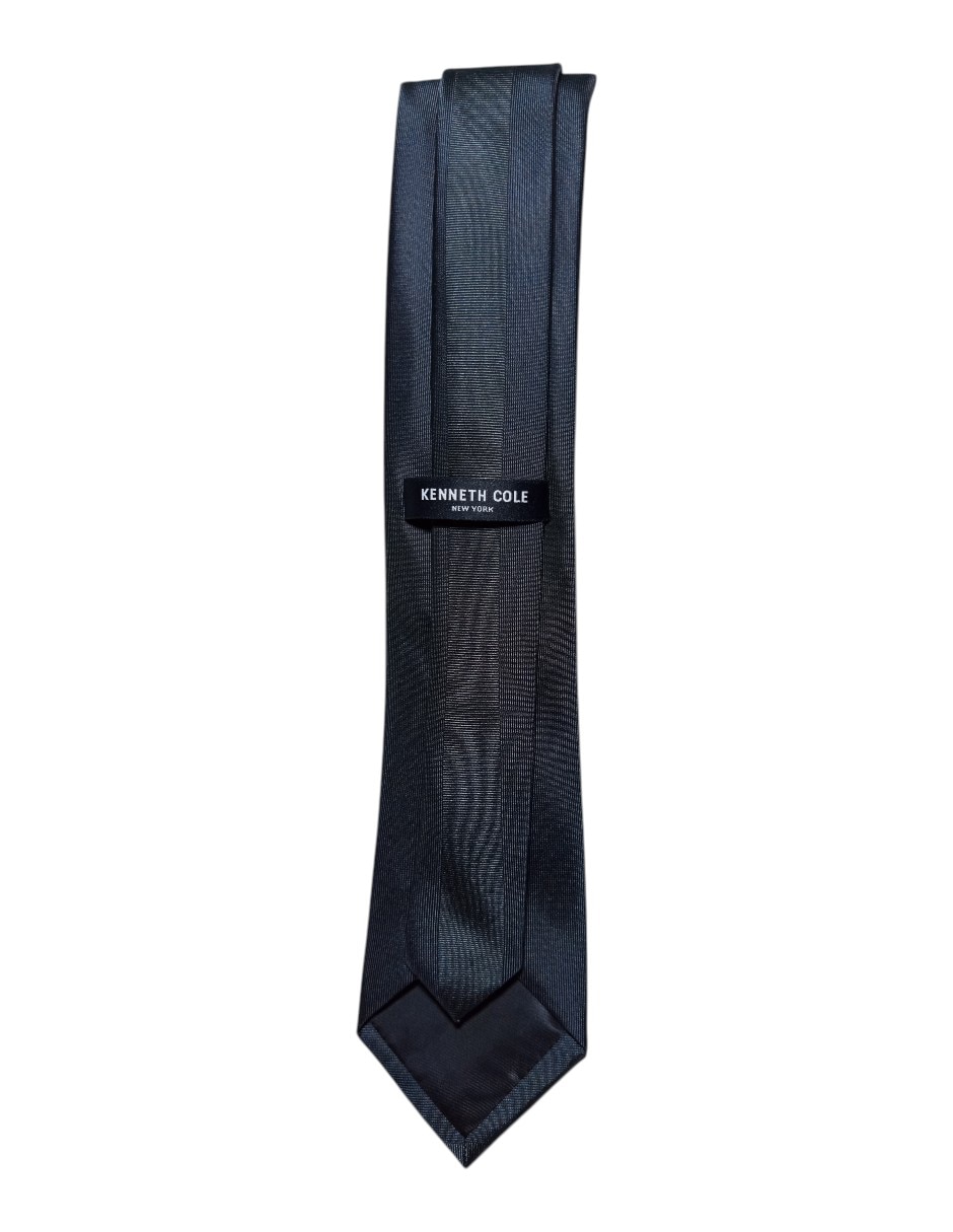 Corbata regular de seda estampado a rayas para hombre 2