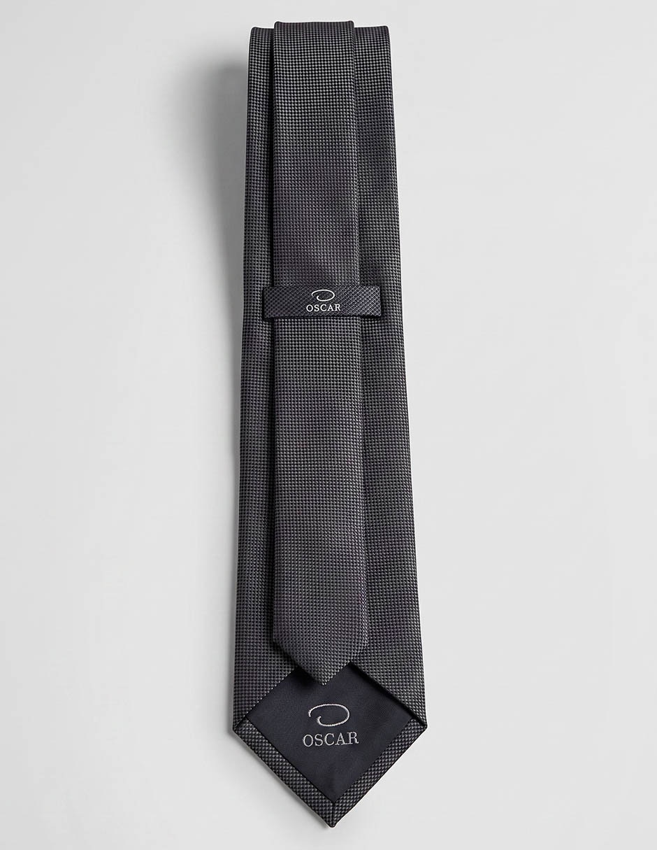 Corbata regular de seda para hombre 2