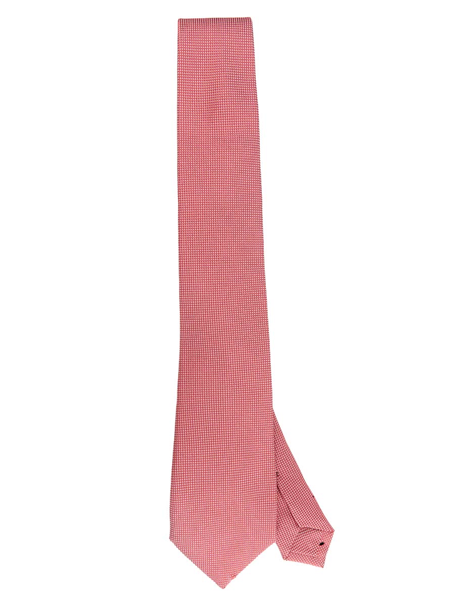 Corbata regular de seda estampado microprint para hombre Corbata regular de seda estampado microprint para hombre