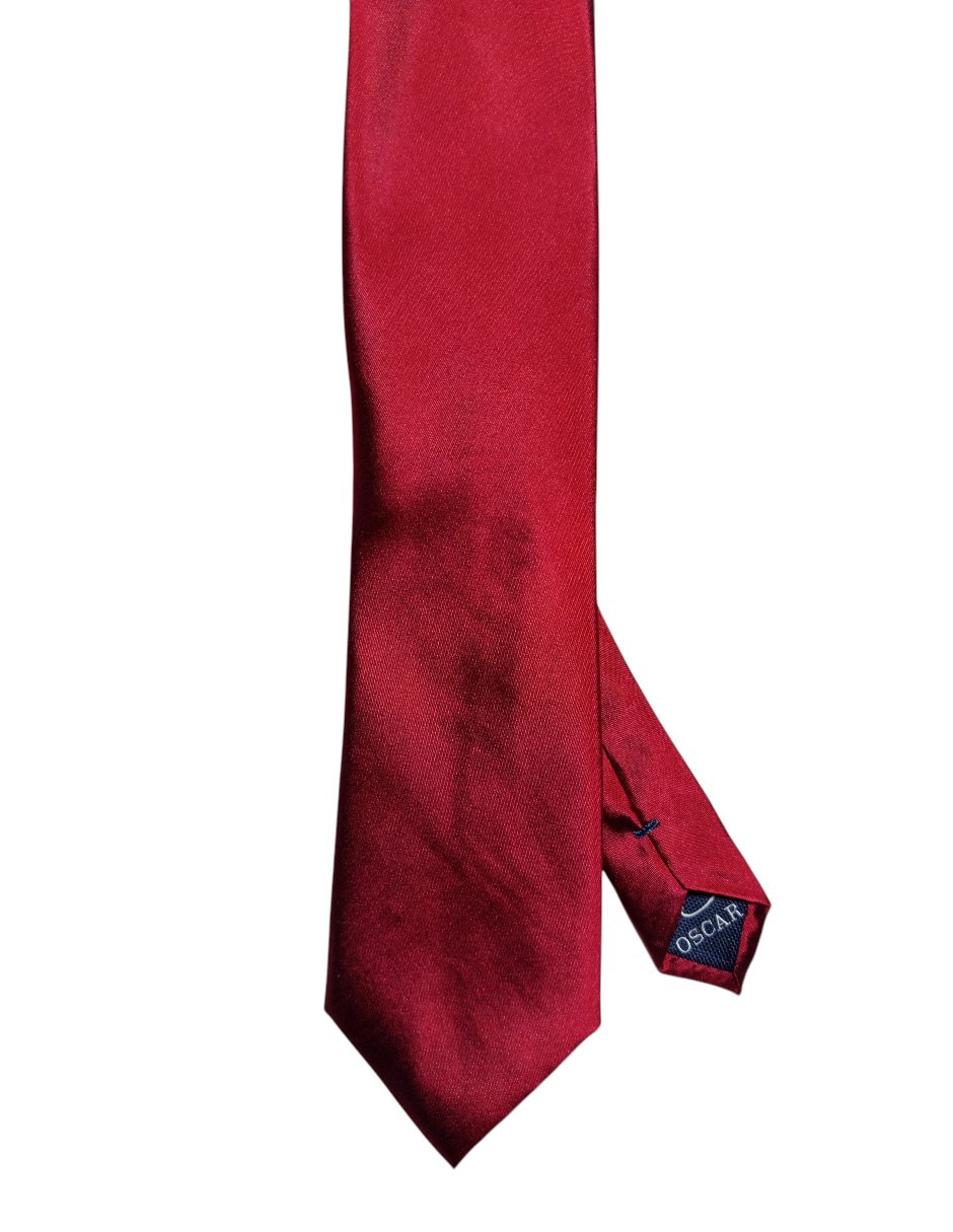 Corbata regular de seda para hombre