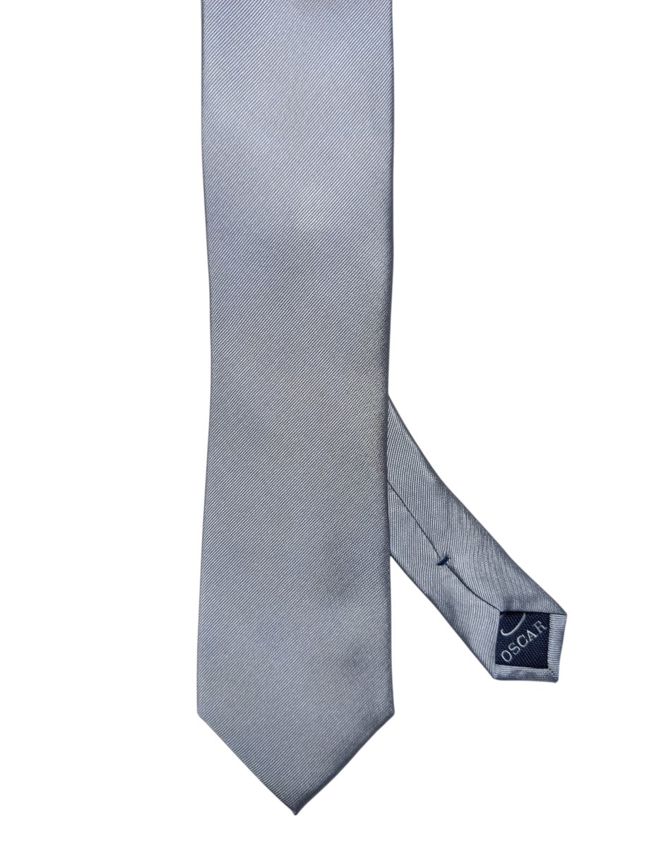 Corbata regular de seda para hombre 1