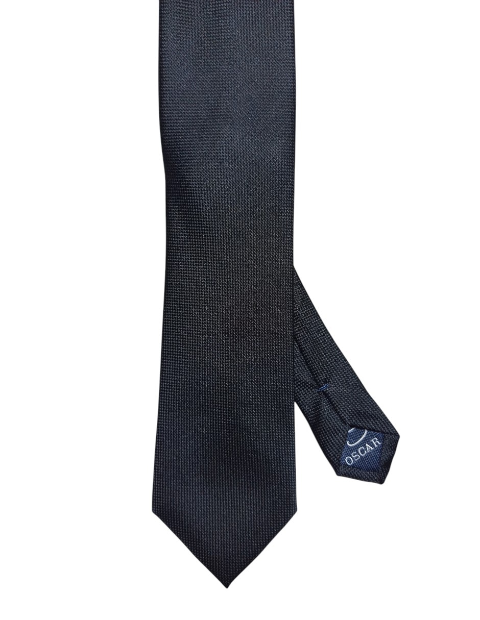 Corbata regular de seda para hombre
