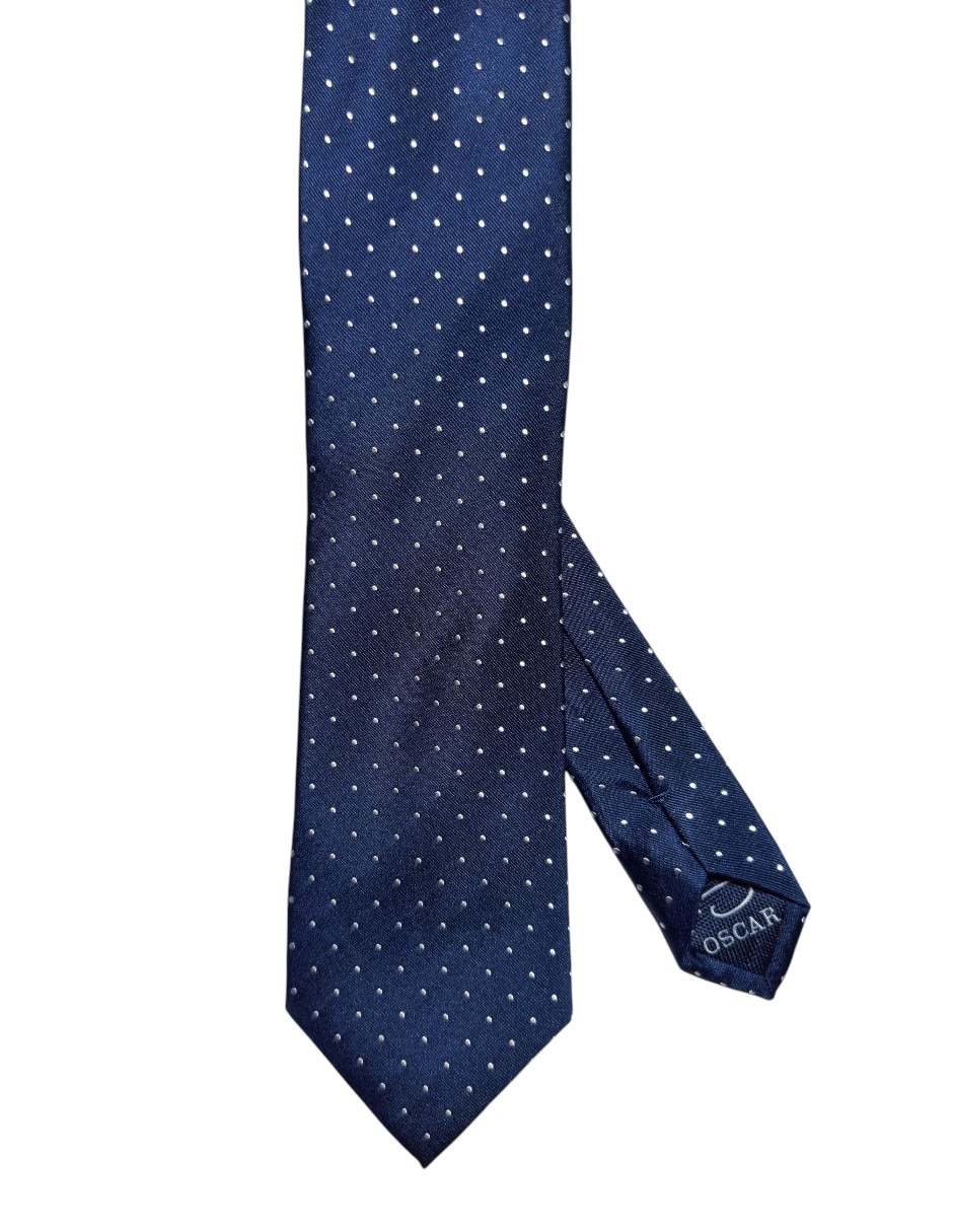 Corbata Oscar De La Renta regular de seda Estampado Lunares para hombre Corbata Oscar De La Renta regular de seda Estampado Lunares para hombre