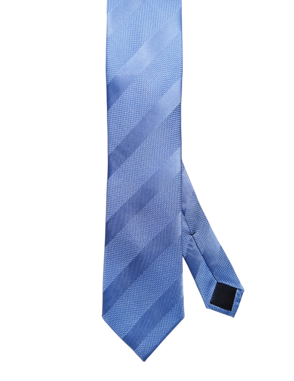 Corbata regular de seda estampado a rayas para hombre Corbata regular de seda estampado a rayas para hombre