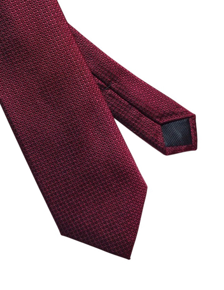 Corbata regular de seda estampado para hombre 3