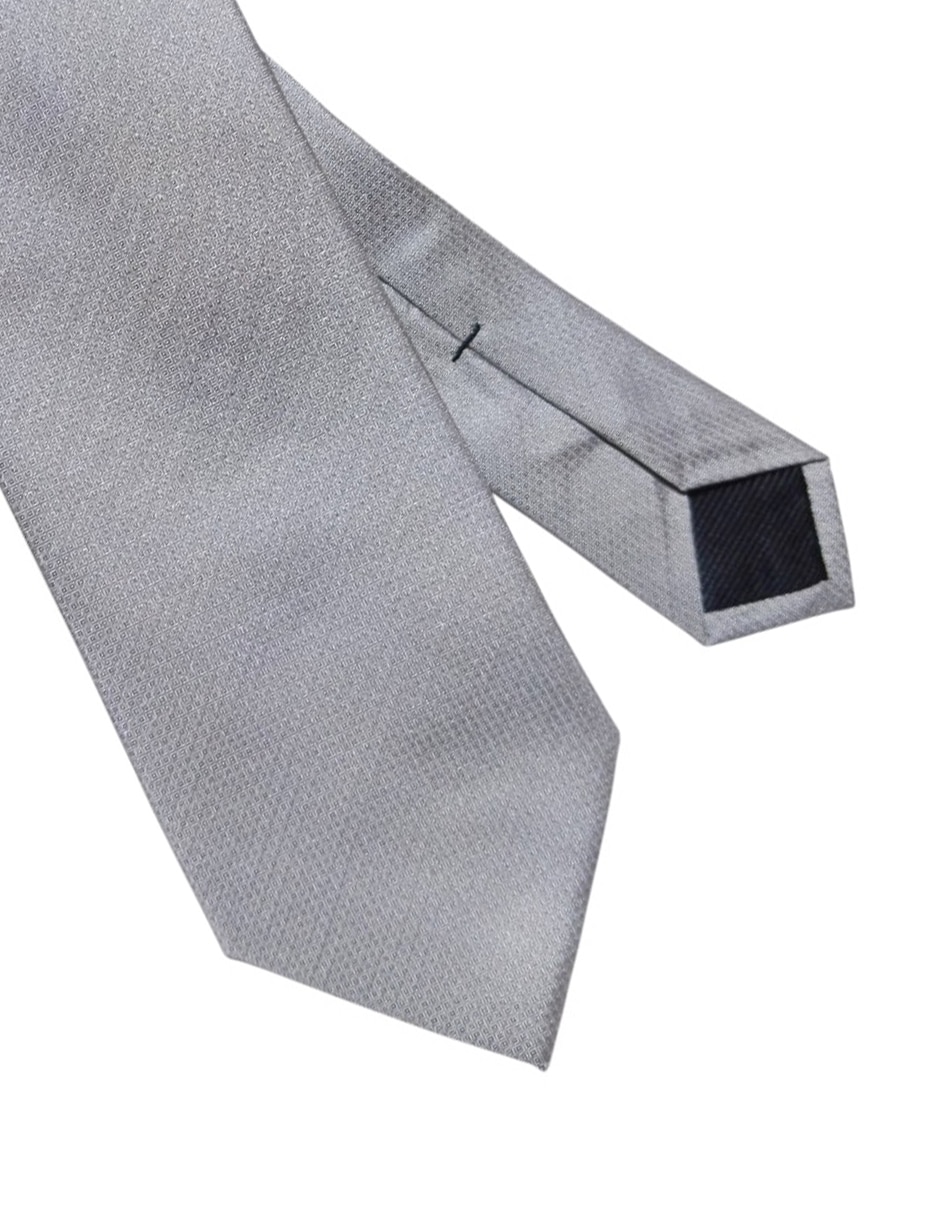Corbata regular de seda estampado para hombre 3