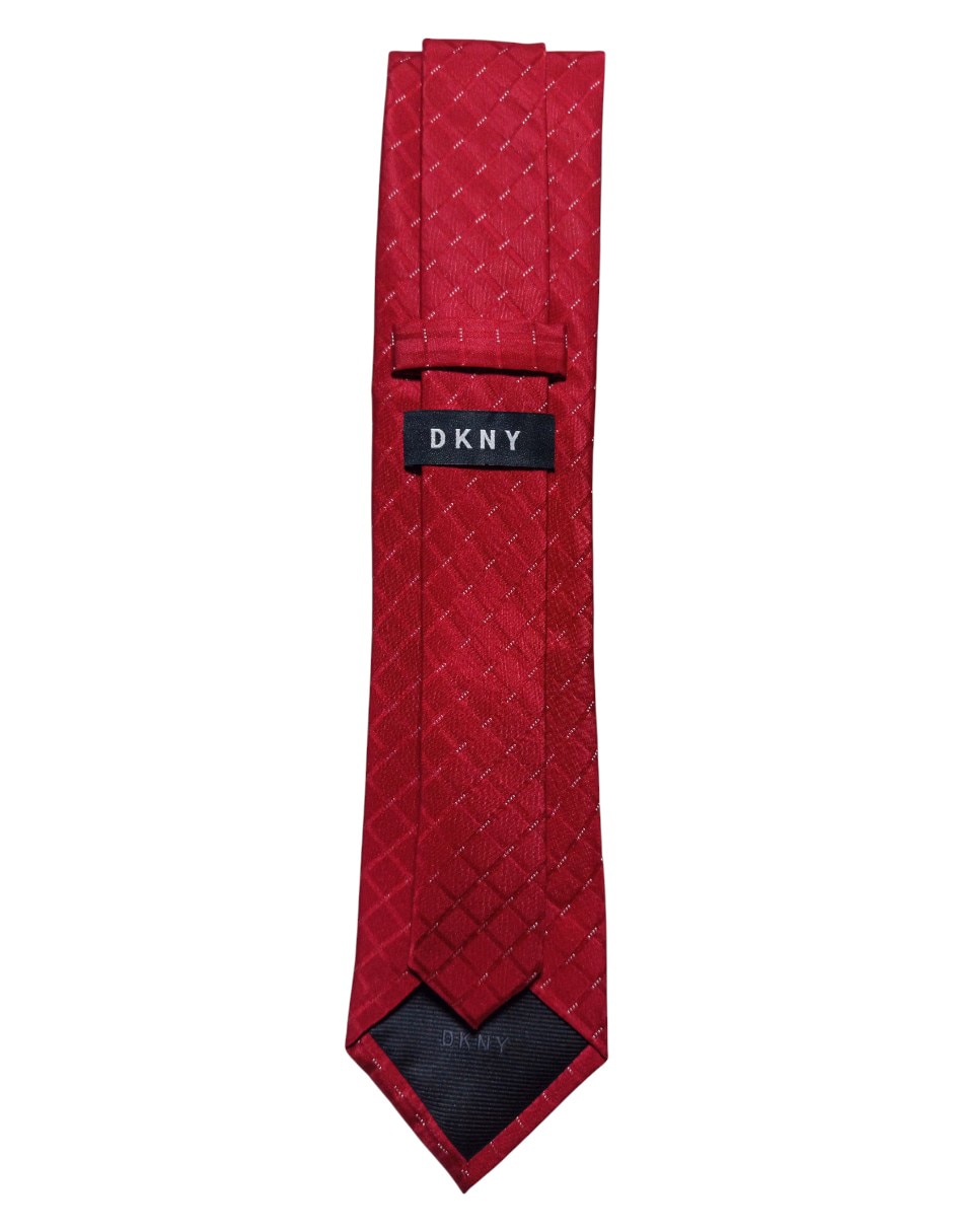 Corbata regular de seda estampado para hombre 2