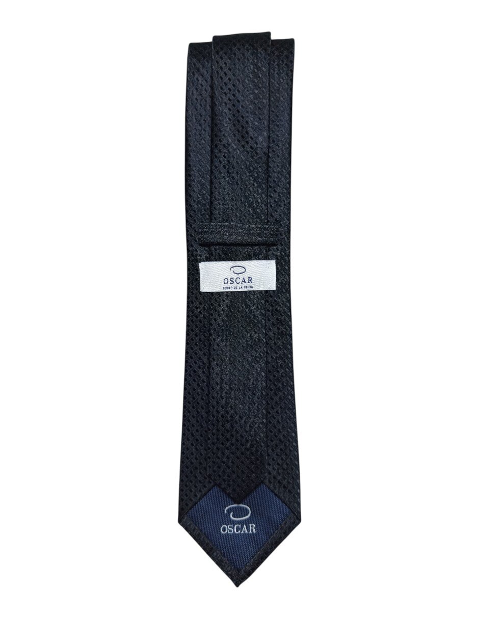 Corbata regular de seda estampado para hombre 3