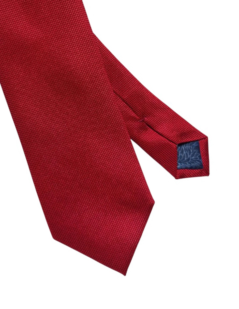 Corbata regular de seda para hombre 3