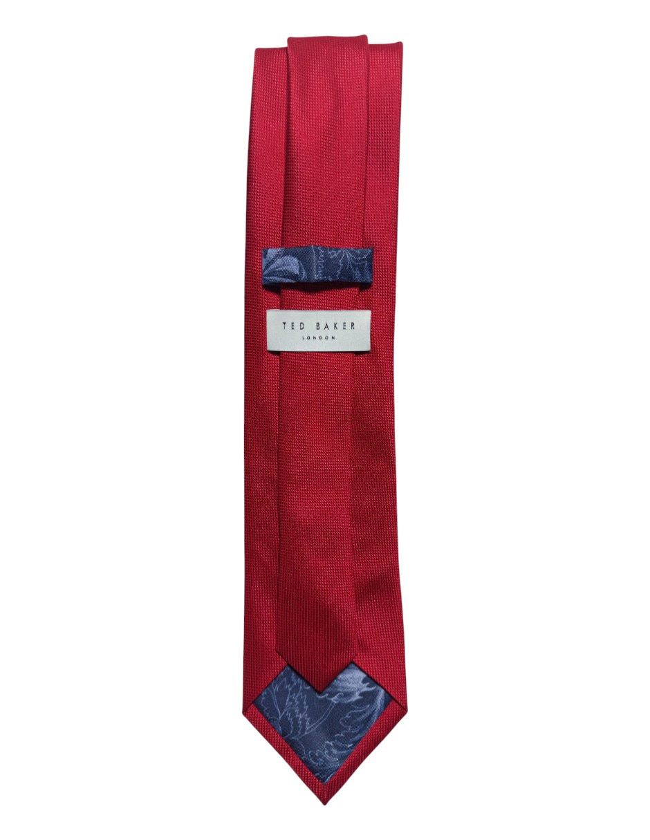 Corbata regular de seda para hombre 2