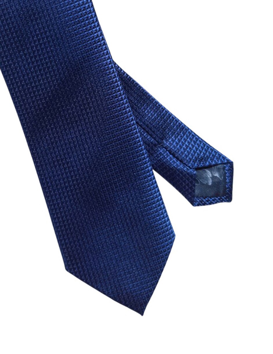 Corbata regular de seda estampado para hombre 3