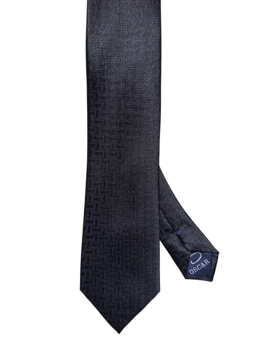 Corbata Oscar De La Renta regular de seda estampado gráfico para hombre Corbata Oscar De La Renta regular de seda estampado gráfico para hombre