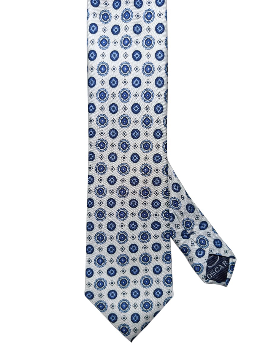 Corbata Oscar De La Renta regular de seda Estampado Floral para hombre Corbata Oscar De La Renta regular de seda Estampado Floral para hombre