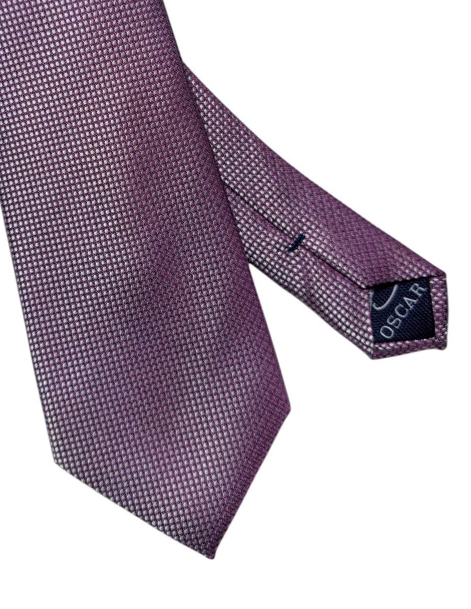 Corbata Oscar De La Renta regular de seda estampado gráfico para hombre 2