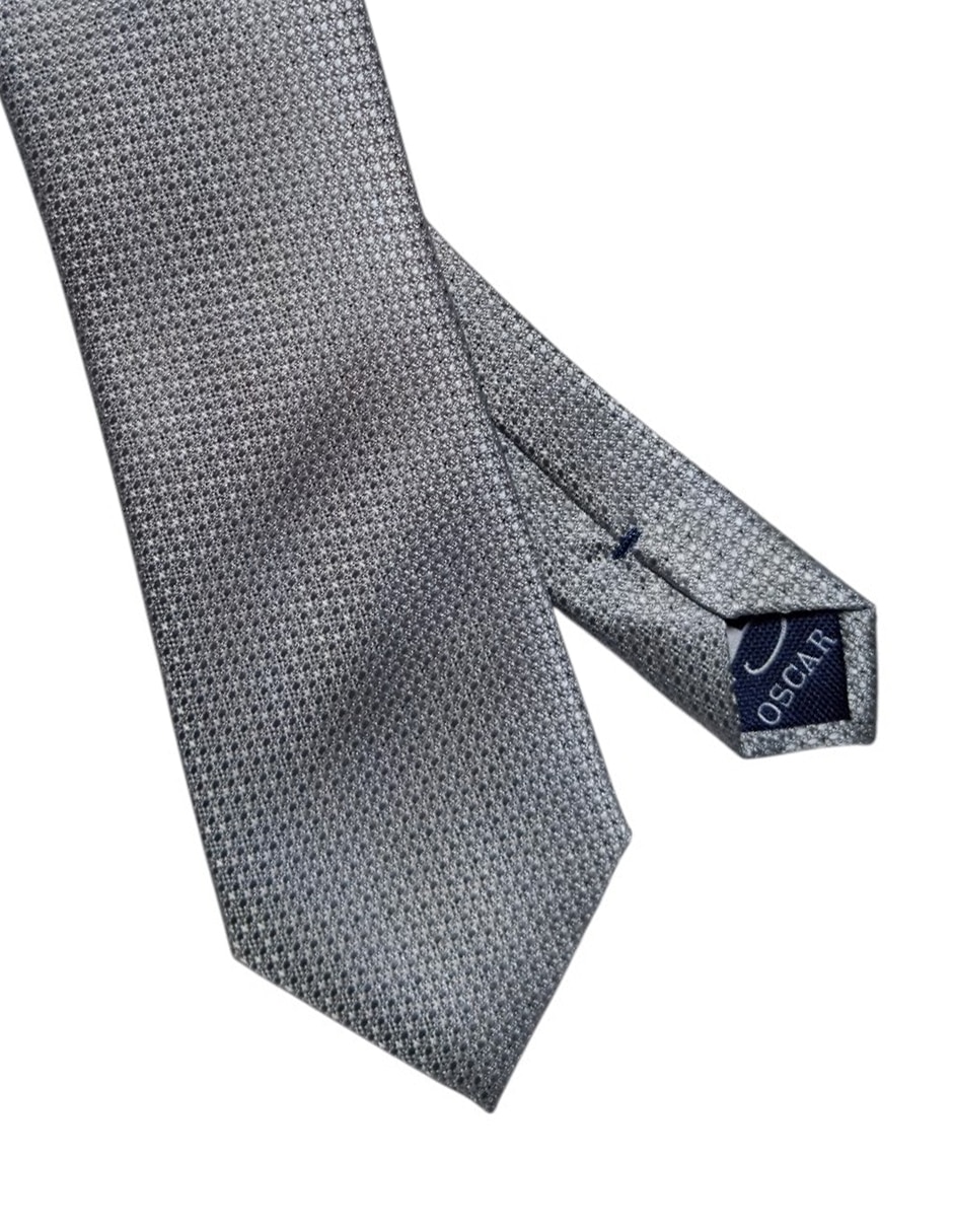 Corbata Oscar De La Renta regular de seda estampado gráfico para hombre 2
