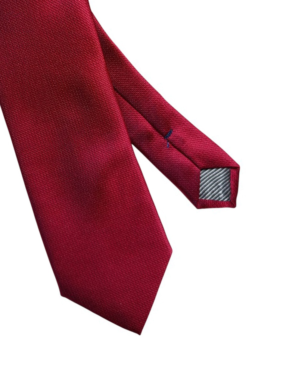 Corbata regular de seda estampado para hombre 3