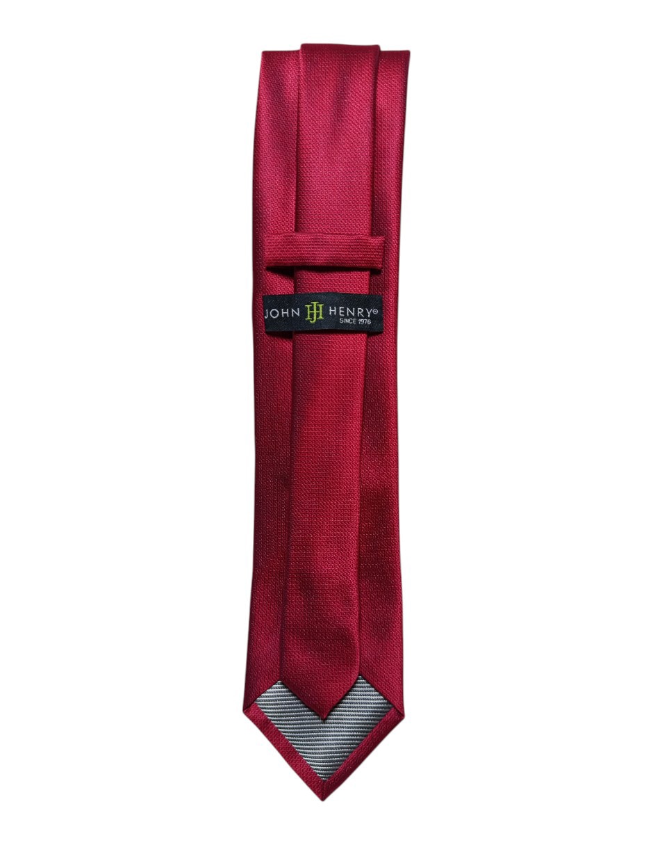 Corbata regular de seda estampado para hombre 2
