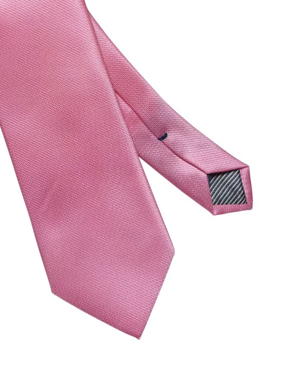 Corbata regular de seda estampado para hombre 2