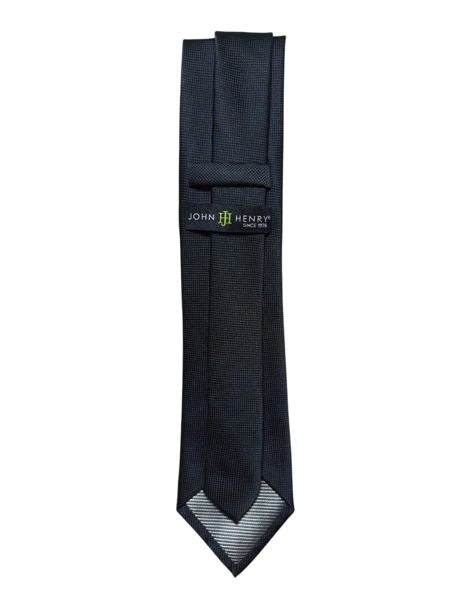 Corbata regular de seda estampado gráfico para hombre