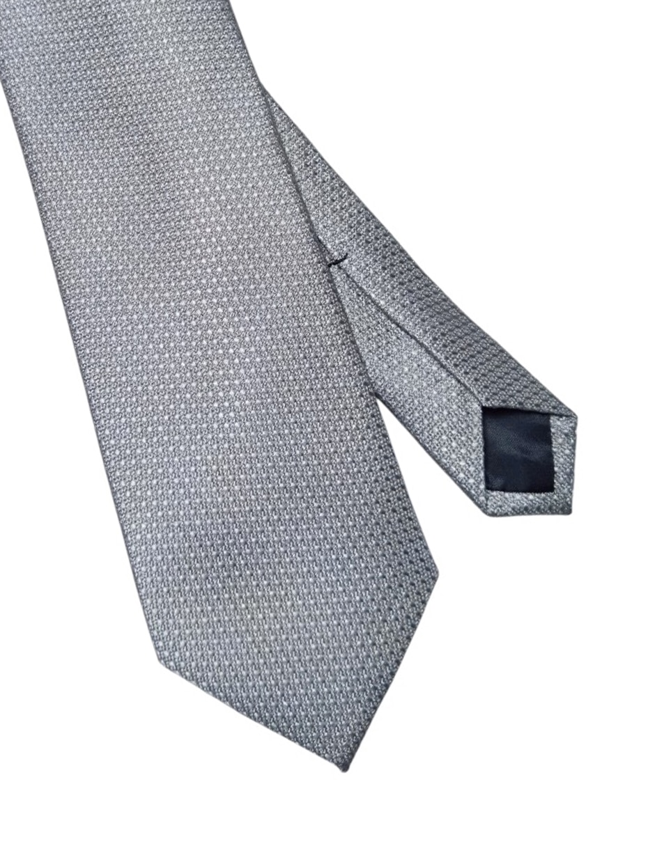 Corbata regular de seda estampado para hombre 3