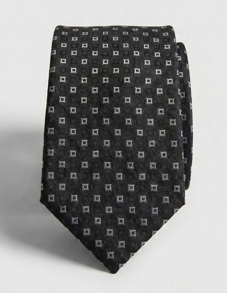Corbata regular de seda para hombre 3