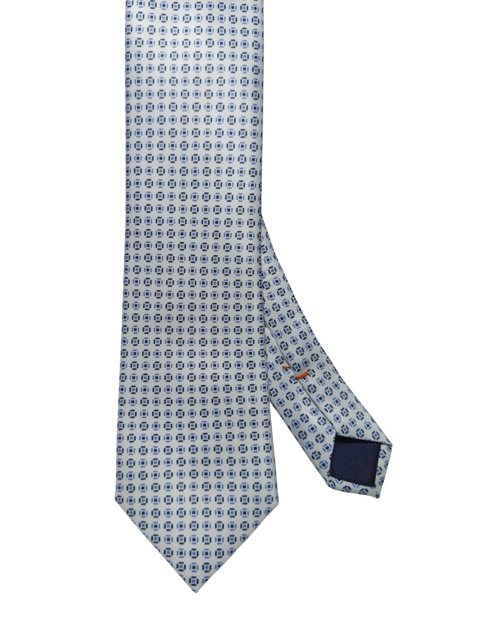 Corbata Jbe regular de seda estampada para hombre